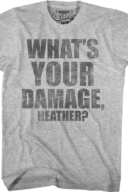What's Your Damage Heathers T-Shirt