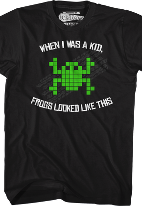 When I Was A Kid, Frogs Looked Like This T-Shirt