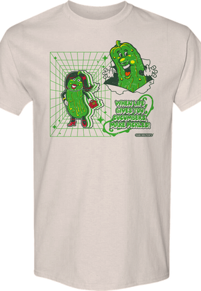 When Life Gives You Cucumbers Van Holten's Pickles T-Shirt