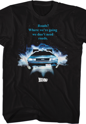 Front & Back Roads Back To The Future T-Shirt