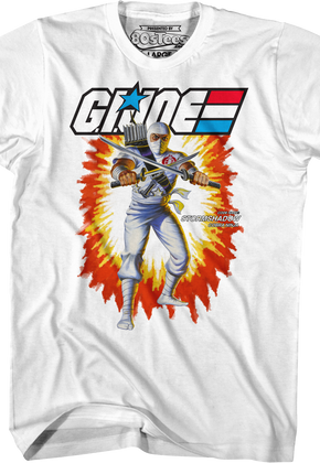 White Box Art Storm Shadow GI Joe T-Shirt