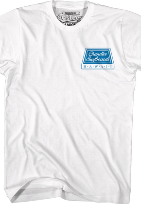 White Chandler Surfboards North Shore T-Shirt