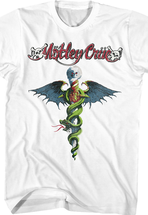 White Dr. Feelgood Motley Crue T-Shirt