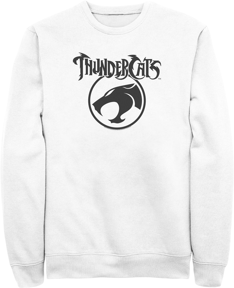 White ThunderCats Logo Sweatshirt
