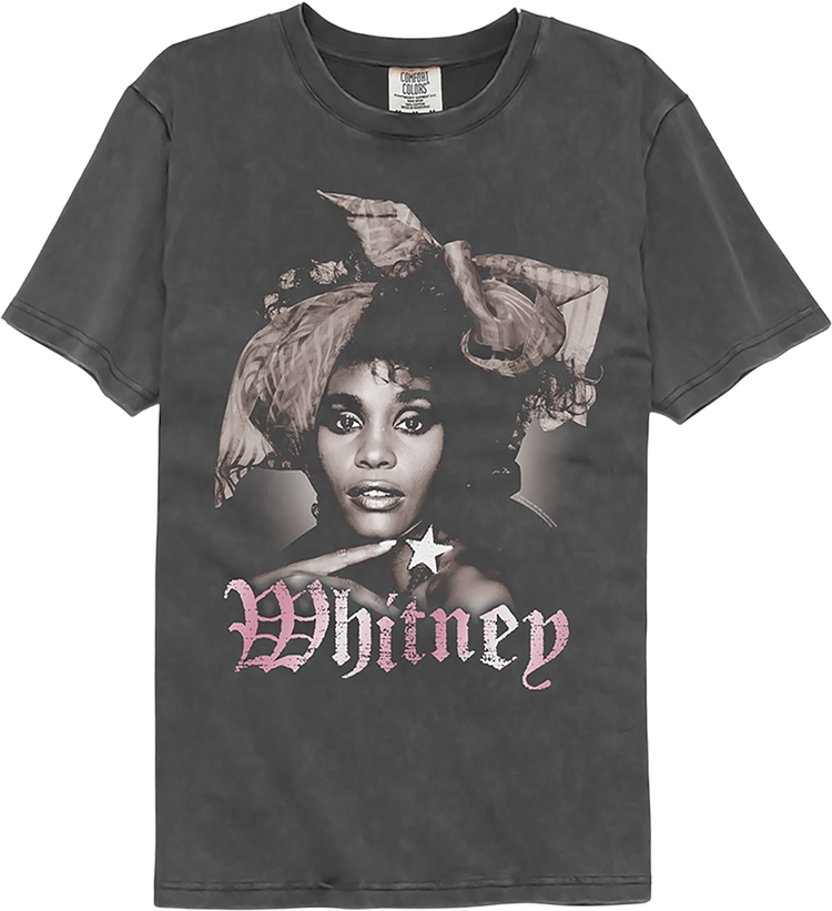 Whitney Houston Comfort Colors Brand T-Shirt