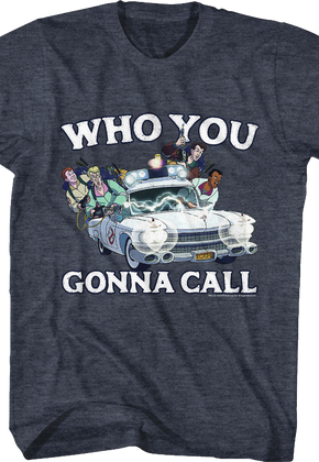 Who You Gonna Call Real Ghostbusters Cast T-Shirt