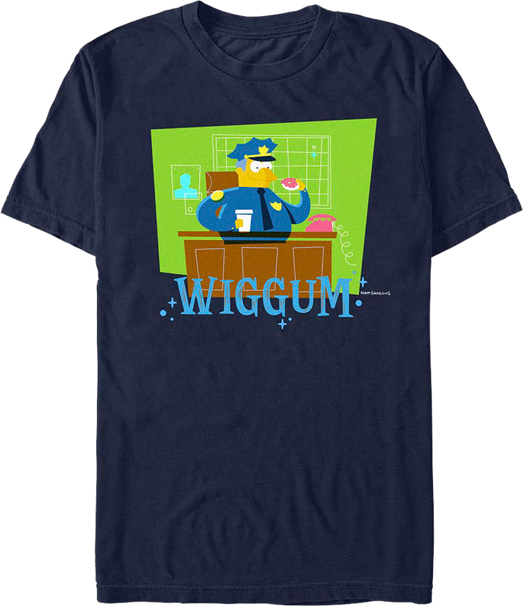 Wiggum Simpsons T-Shirt