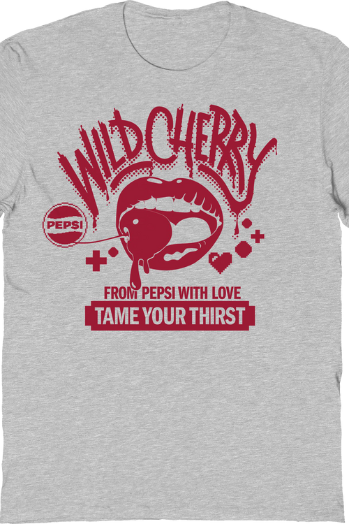 Wild Cherry Tame Your Thirst Pepsi T-Shirt