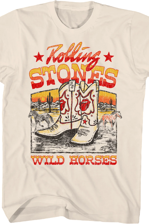 Wild Horses Rolling Stones T-Shirt