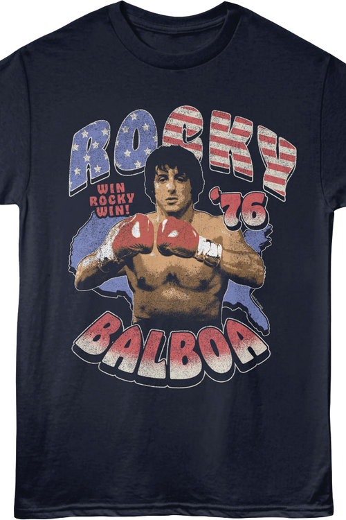 Win Rocky Win '76 Rocky T-Shirt
