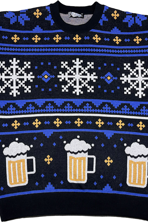 Winter Beer Knitted Christmas Sweater