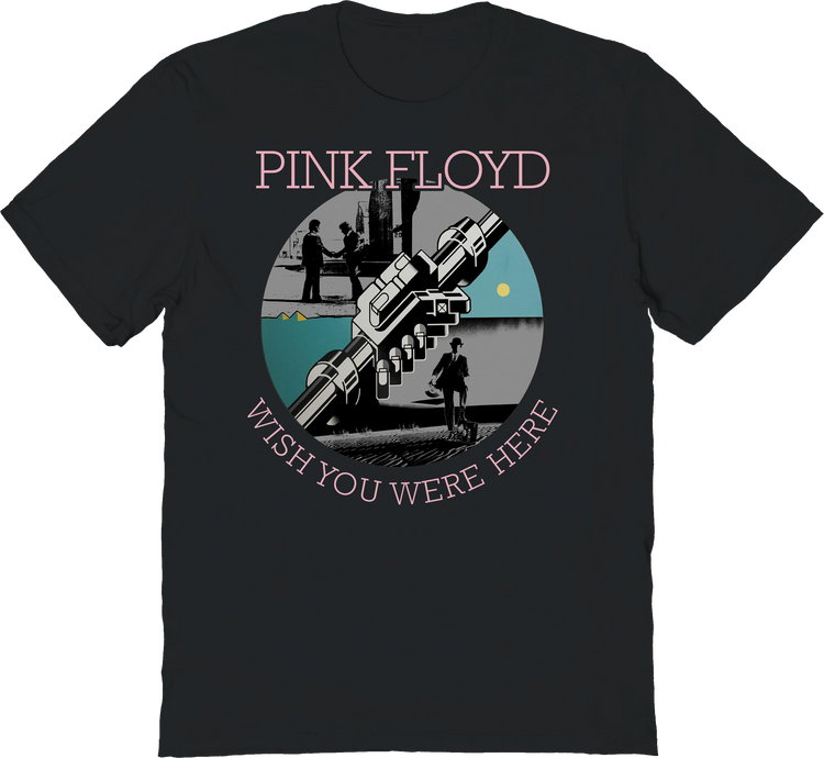 Wish You Were Here Circle Pink Floyd T-Shirt