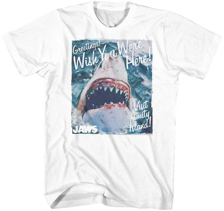 Wish You Were Here Jaws T-Shirt
