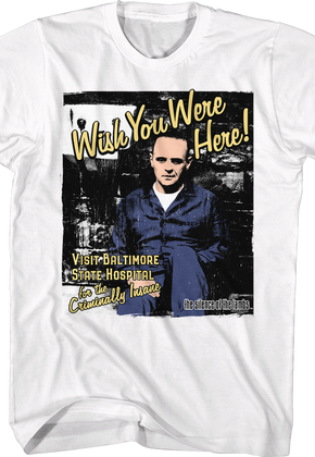 Wish You Were Here Silence of the Lambs T-Shirt