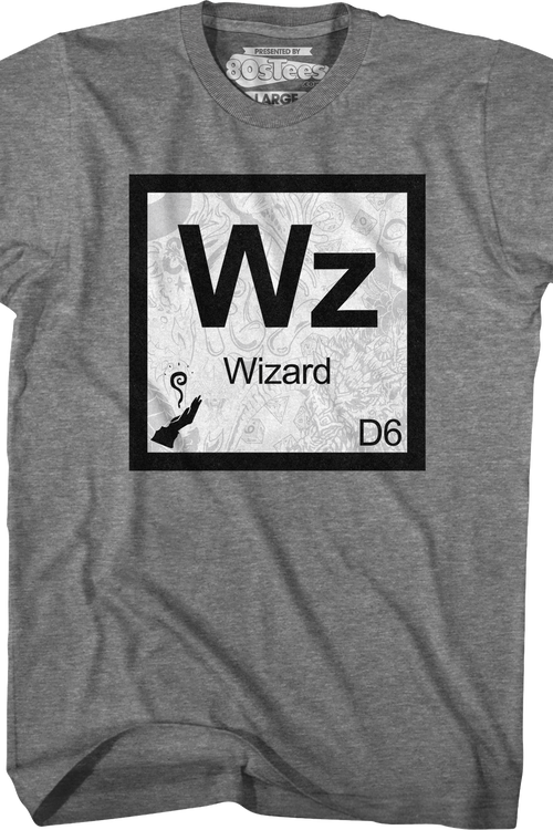 Wizard Element Symbol Dungeons & Dragons T-Shirt