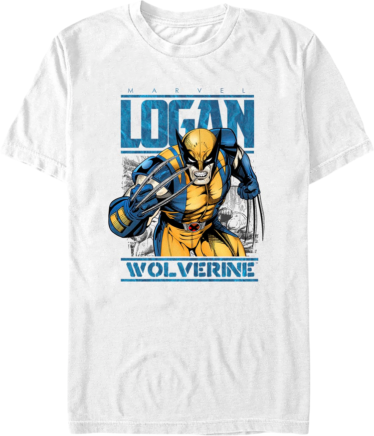 Logan Wolverine Marvel Comics T-Shirt
