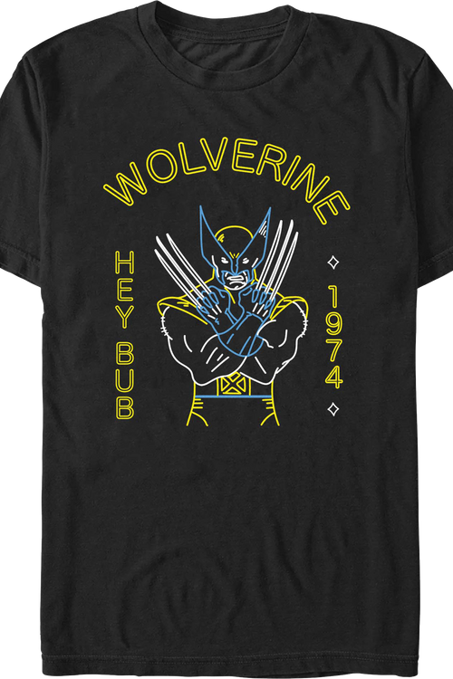 Wolverine Hey Bub 1974 Marvel Comics T-Shirt