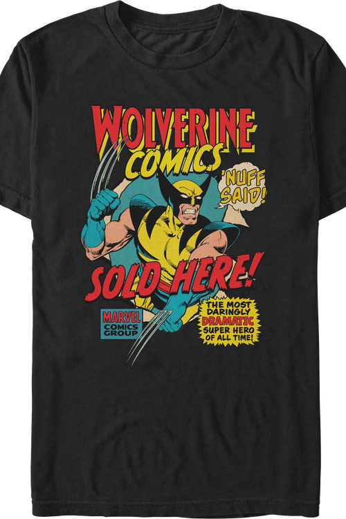 Wolverine 'Nuff Said Marvel Comics T-Shirt
