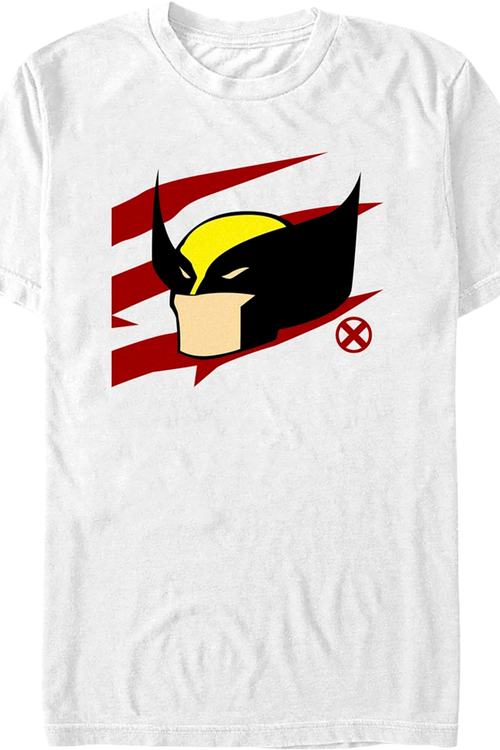 Wolverine Simple Stripes Marvel Comics T-Shirt