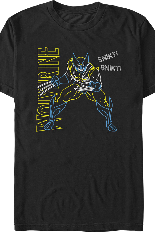 Wolverine Snikt Snikt Marvel Comics T-Shirt