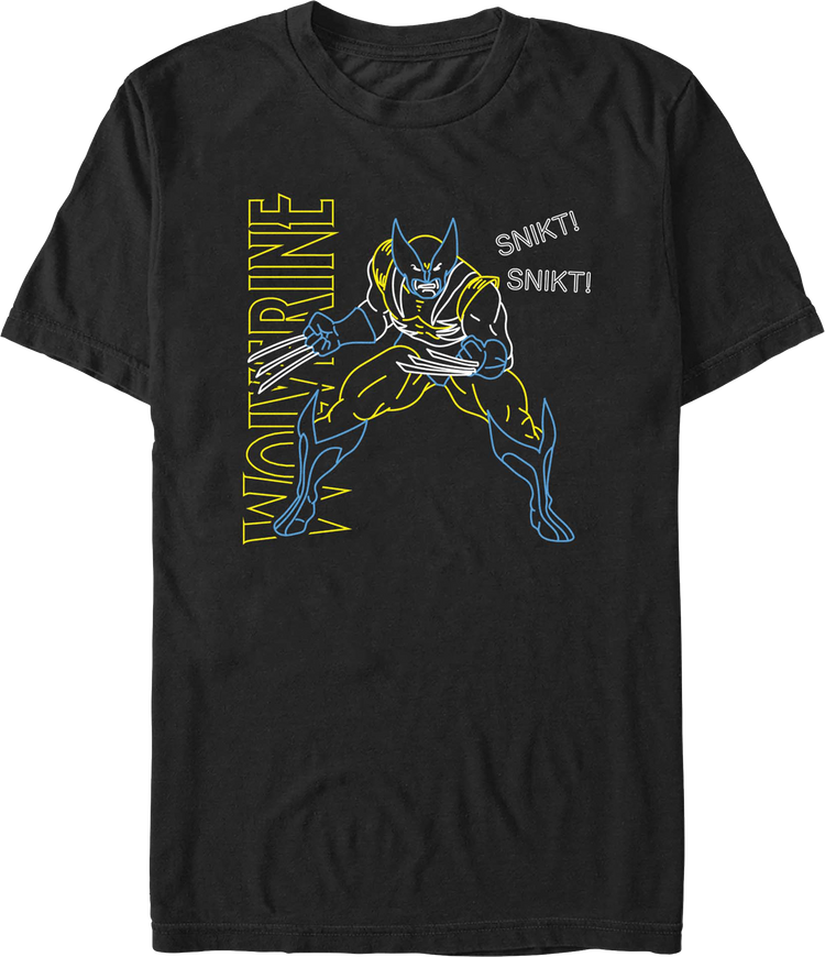 Wolverine Snikt Snikt Marvel Comics T-Shirt