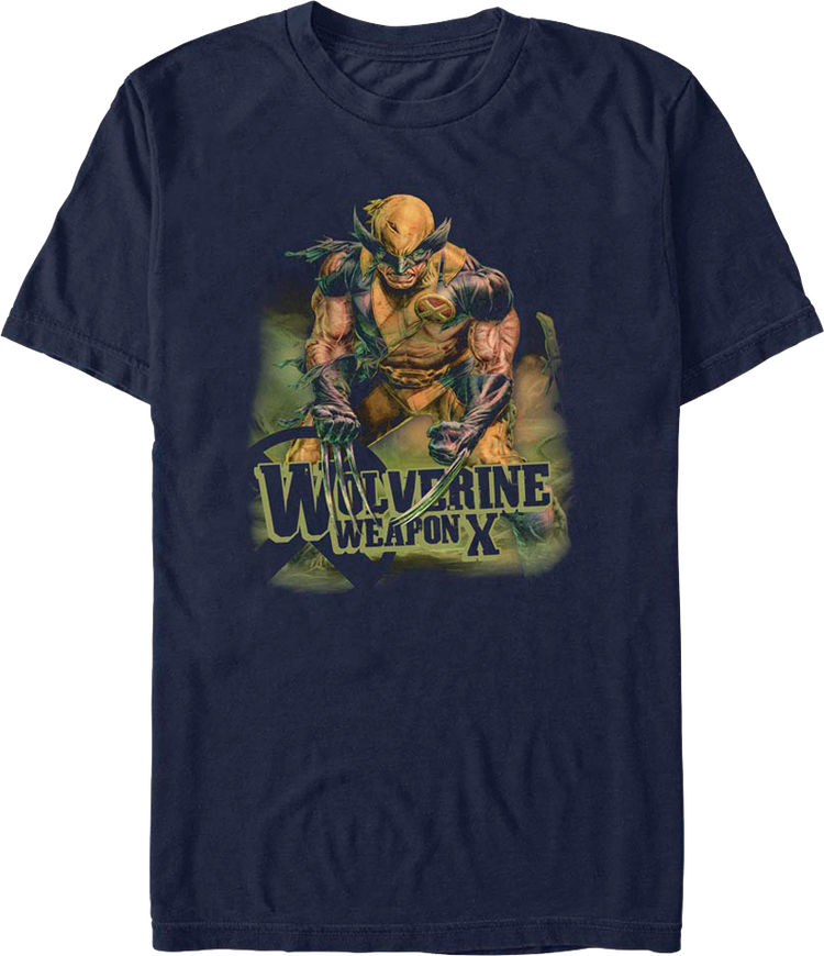 Wolverine Weapon X Marvel Comics T-Shirt
