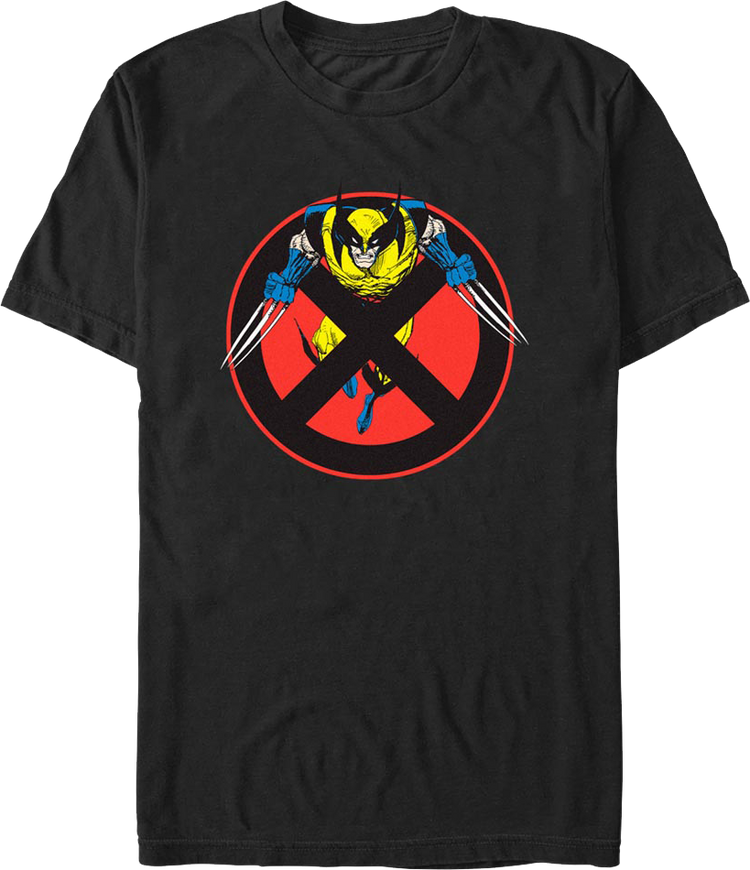 Wolverine X-Men Logo Marvel Comics T-Shirt