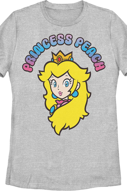 Womens Adorable Princess Peach Nintendo Shirt