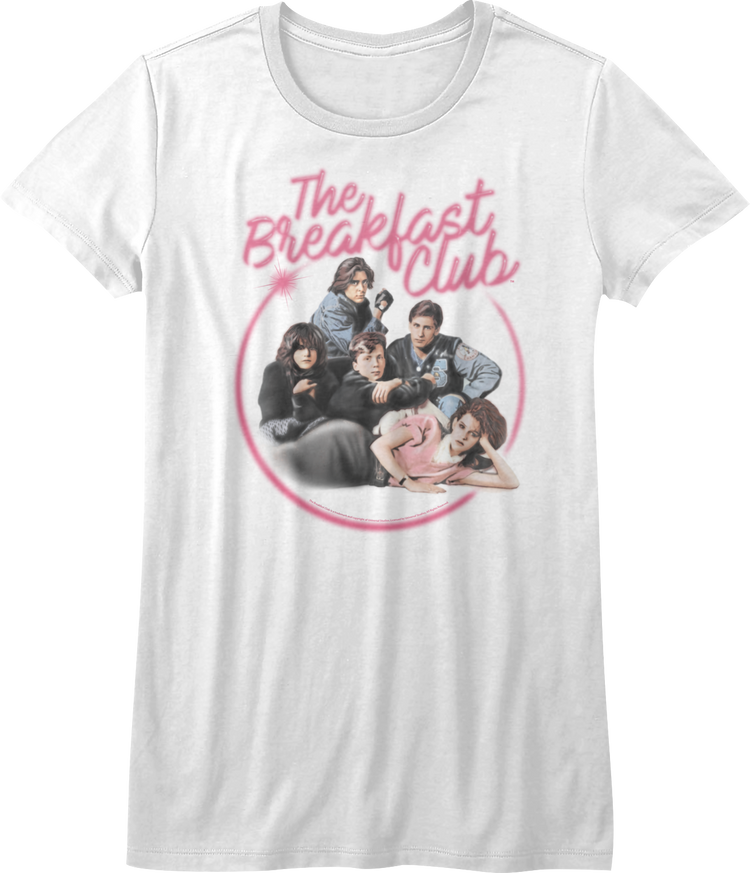 Womens Airbrush Breakfast Club Shirt