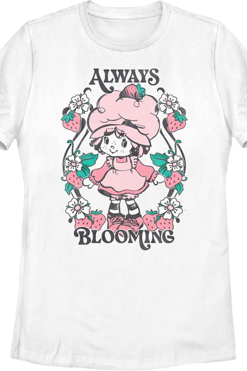 Womens Always Blooming Strawberry Shortcake Shirt