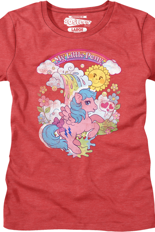 Womens Colorful Waterfall My Little Pony Shirt