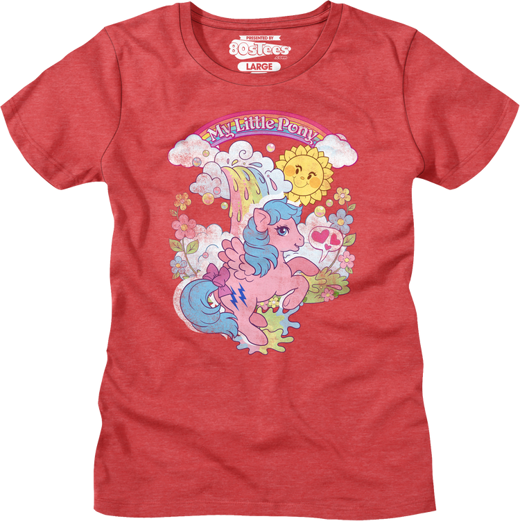 Womens Colorful Waterfall My Little Pony Shirt
