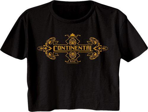 Womens Continental John Wick Crop Top