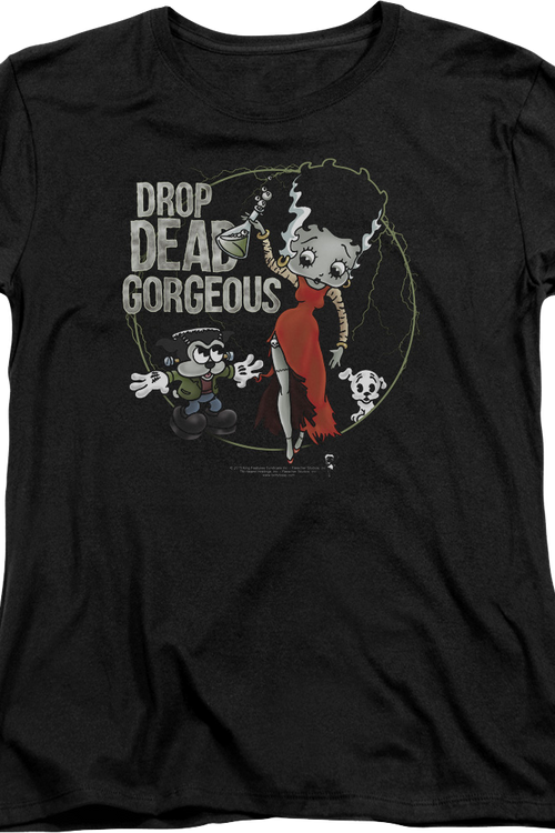 Womens Drop Dead Gorgeous Betty Boop Shirt