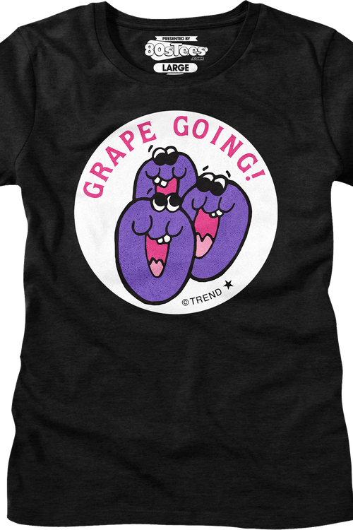 Womens Grape Going Grape Jelly Scratch N Sniff Shirt