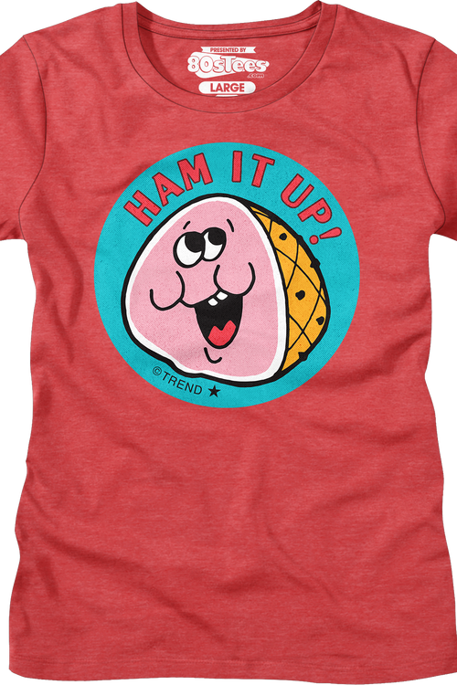 Womens Ham It Up Scratch N Sniff Shirt