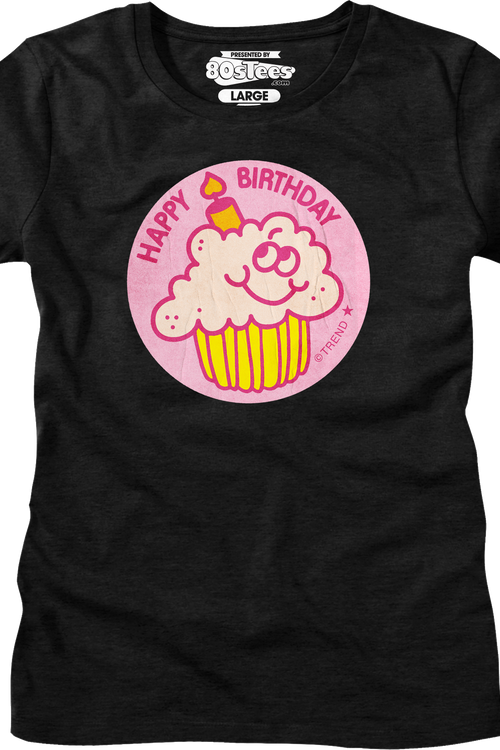 Womens Happy Birthday Scratch N Sniff Shirt