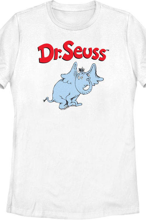 Womens Horton The Elephant Dr. Seuss Shirt