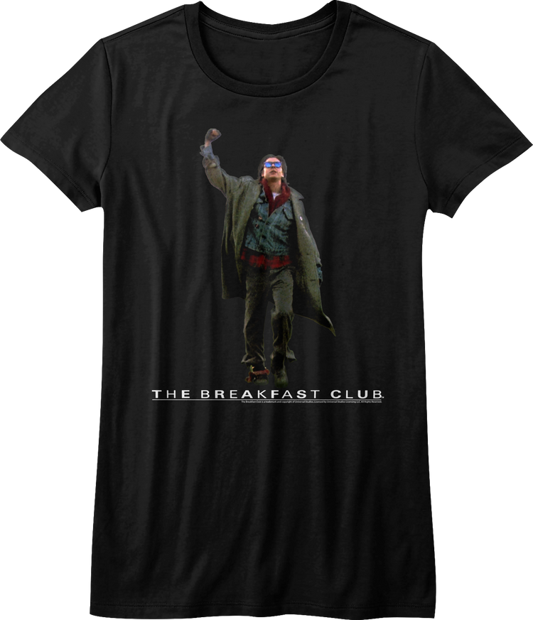 Womens John Bender Fist Pump Breakfast Club Shirt