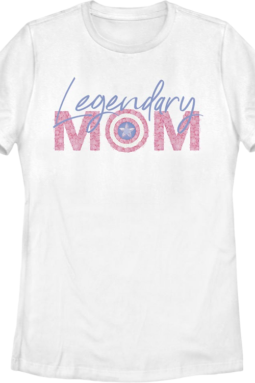 Womens Legendary Mom Marvel Comics Shirt