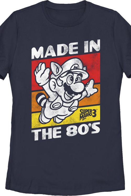 Womens Made In The 80's Super Mario Bros. Nintendo Shirt