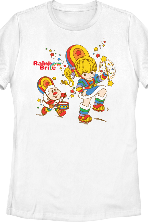 Womens Marching Band Rainbow Brite Shirt
