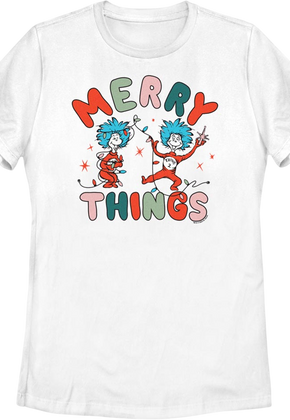 Womens Merry Things Dr. Seuss Shirt