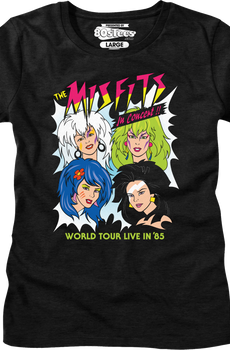 Womens Misfits In Concert Jem And The Holograms Shirt