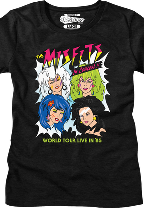 Womens Misfits In Concert Jem And The Holograms Shirt