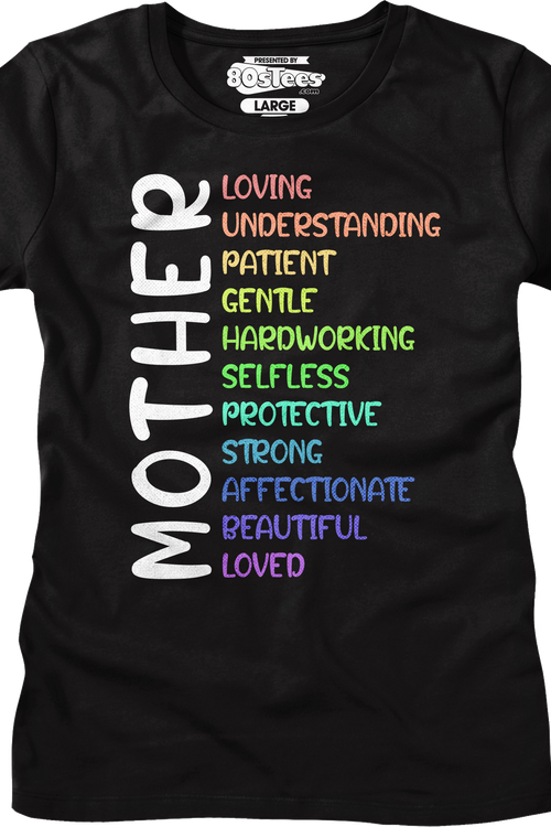 Womens Mother List Shirt