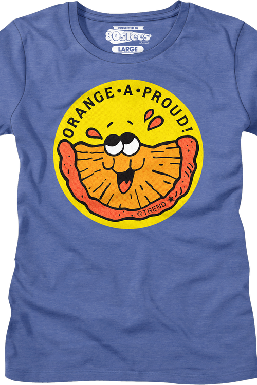 Womens Orange-A-Proud Scratch N Sniff Shirt