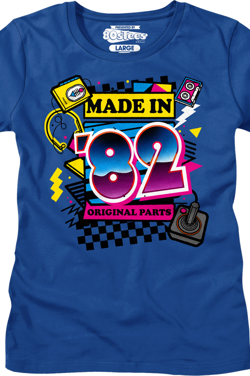 Womens Original Parts Made In '82 Shirt