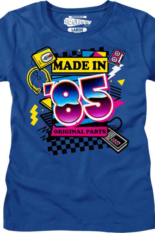 Womens Original Parts Made In '85 Shirt