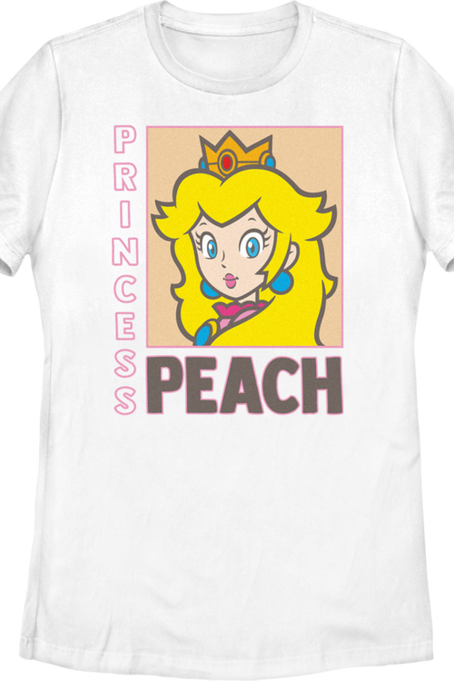 Womens Princess Peach Super Mario Bros. Shirt